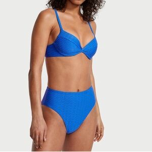 NEW! Victoria’s Secret Blue Crush Mixed Bikini 2 PC SET size 34C and Medium